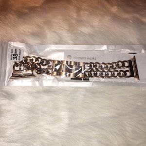 NWT Rose gold watch band works w/38mm Apple Watch